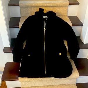 Michale Khors Pea Coat. Black, size L. Worn once. Very warm!!! Also has a hood.